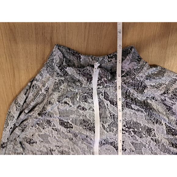 Spyder Active Half Zip Mock Neck Cropped Women's Sz L - Picture 6 of 6